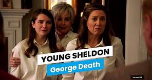 Young Sheldon 7x12 | George Dies