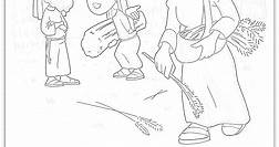 "Ruth, Naomi, and Boaz" Coloring Page for Kids - Ministry-To-Children