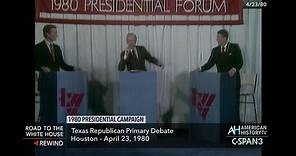 1980 Republican Presidential Candidates Debate