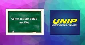 Como Assistir Aulas no AVA - Unip Toledo