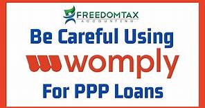 Womply PPP Loan Application Review - Fast Service But Be Careful