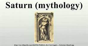 Saturn (mythology)