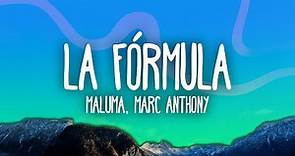 Maluma, Marc Anthony - La Fórmula