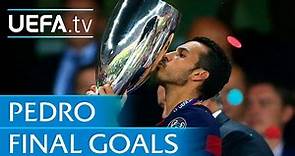 New Chelsea signing Pedro's famous final goals