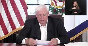 Gov. Jim Justice Press conference