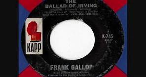 Frank Gallop - The Ballad Of Irving