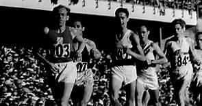 Emil Zátopek Wins 10,000m In Incredible Time For Gold - Helsinki 1952 Olympics