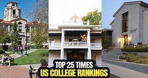 Times Higher Education Top 25 Best Universities in USA 2023