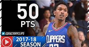 Lou Williams Full Career-HIGH Highlights vs Warriors (2018.01.10) - 50 Pts, 7 Ast, BINGO!