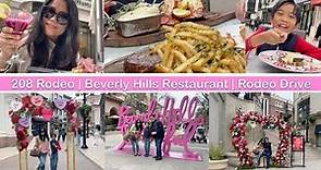 208 Rodeo | Beverly Hills Restaurant | Rodeo Drive #beverlyhills #rodeodrive