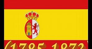 Evolución de la bandera de España