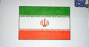 How to Draw The Flag of Iran