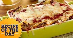 Recipe of the Day: Giada's Beef and Cheese Manicotti | Everyday Italian | Food Network