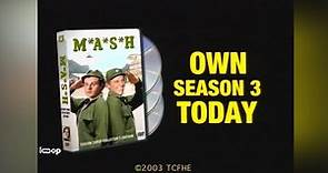 M*A*S*H - Season 3 Trailer - Now on DVD