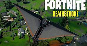 Fortnite Deathstroke Destroyer Glider Available Now (Batman Fortnite Zero Point 4)