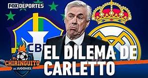 ¿Ancelotti tiene en espera a Federación Brasileña?: El Chiringuito