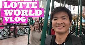 What's in Lotte World Adventure Park 🎢🏰 | Korea Fall Day 6 🍁🇰🇷