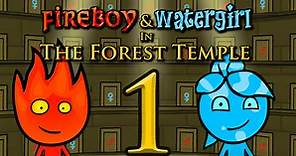 Fireboy and Watergirl 1: Forest Temple 🕹️ Juega en 1001Juegos