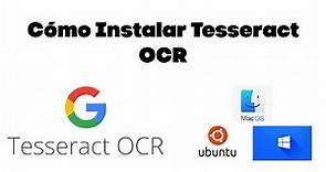Cómo Instalar Tesseract OCR