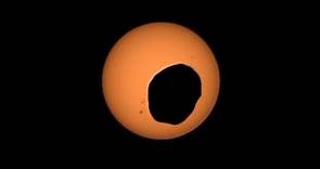 Perseverance obtiene la mejor secuencia de un eclipse en Marte