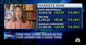 Former FDIC Chair Sheila Bair: Higher rates for longer are a good thing