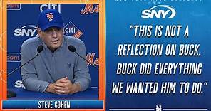 Steve Cohen explains the decision to part ways with Buck Showalter | Mets News Conference | SNY