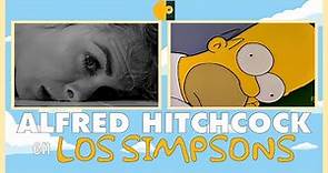 Referencias a Alfred Hitchcock en Los Simpsons