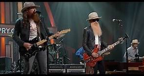 America Salutes You, honoring Billy F Gibbons. At the Grand Ole Opry House, Nashville, TN. May, 2021