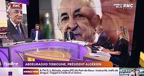 Portrait d'Abdelmadjid Tebboune, président algérien