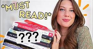 10 BOOKS THAT CHANGED MY LIFE // feminine + self improvement book recommendations