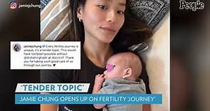 Jamie Chung Shares First Photo of Both of Her Newborn Twins Meeting Their Grandparents