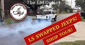 Check out these LS swapped jeeps at Red Scorpion Fabworks & Off-road!