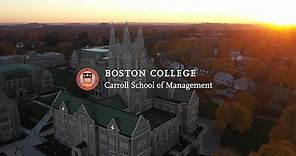 The Boston College MBA