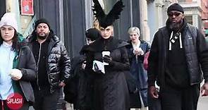 Cara Delevingne And Annabelle Dexter-Jones At The “American Horror Story” Set In NYC - 5 Jan 2024