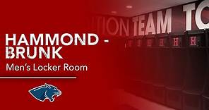 Newly renovated Hammond - Brunk Men's Basketball Locker Room Tour