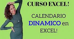 Excel Desde Cero (27): CALENDARIO EXCEL. Calendario Perpetuo en Excel. Calendario Dinámico en Excel.