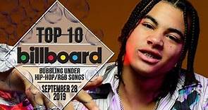 Top 10 • US Bubbling Under Hip-Hop/R&B Songs • September 28, 2019 | Billboard-Charts