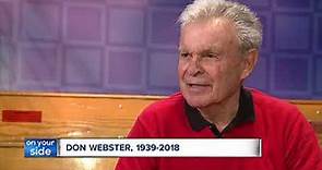 Legendary former News 5 Cleveland TV personality Don Webster has died