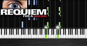 Requiem for a Dream Piano - Piano Tutorial by PlutaX Synthesia