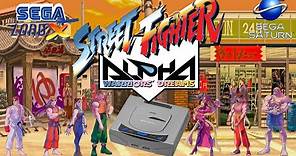 Street Fighter Alpha - Sega Saturn Review