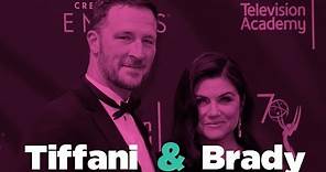 Tiffani Thiessen and Brady Smith interview about their early dating life and marriage