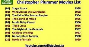 Christopher Plummer Movies List