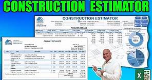 How To Create A Complete Construction Estimator In Excel [+ FREE DOWNLOAD]