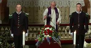 Princess Ragnhild of Norway funeral 2012