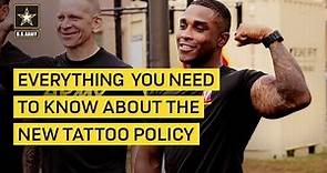 Everything You Need To Know: Army Tattoo Policy | U.S. Army