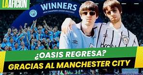 Liam Gallagher prometió reunir a Oasis si el Manchester City era campeón de la Champions League