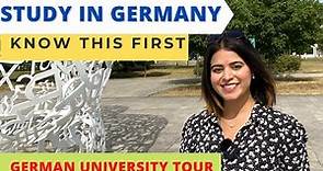 Study in Germany | Bachelors,Masters and PhD in Germany | Goethe University Campus Tour