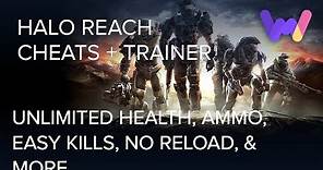 Halo Reach Trainer +9 Cheats (No Spread, Easy Kills, Unlimited Ammo, & More)