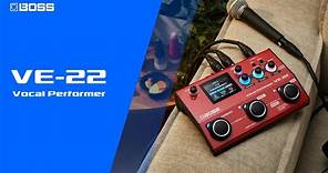 BOSS VE-22 Vocal Performer | Empower Your Vocals