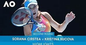 Sorana Cirstea v Kristina Kucova Highlights (2R) | Australian Open 2022
